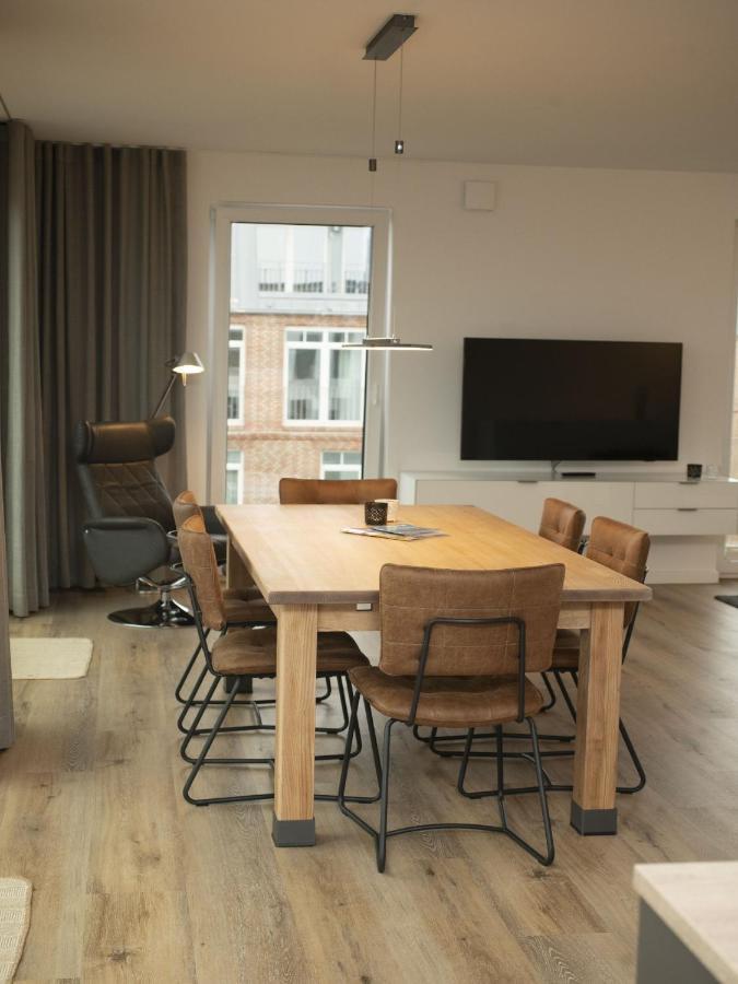 Ferienwohnung Penthouse Wangerooge, gigantischer Meerblick Exterior foto