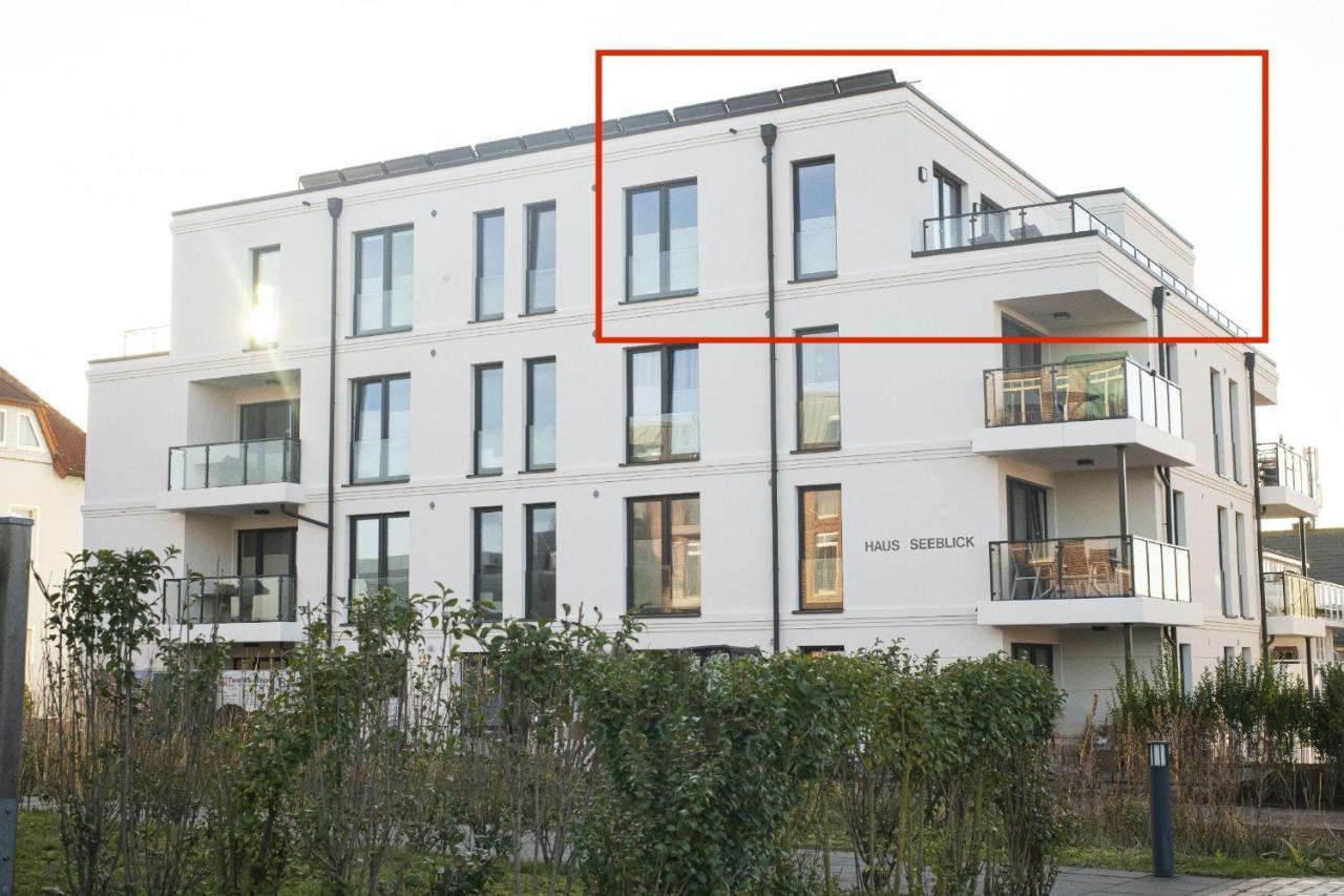 Ferienwohnung Penthouse Wangerooge, gigantischer Meerblick Exterior foto