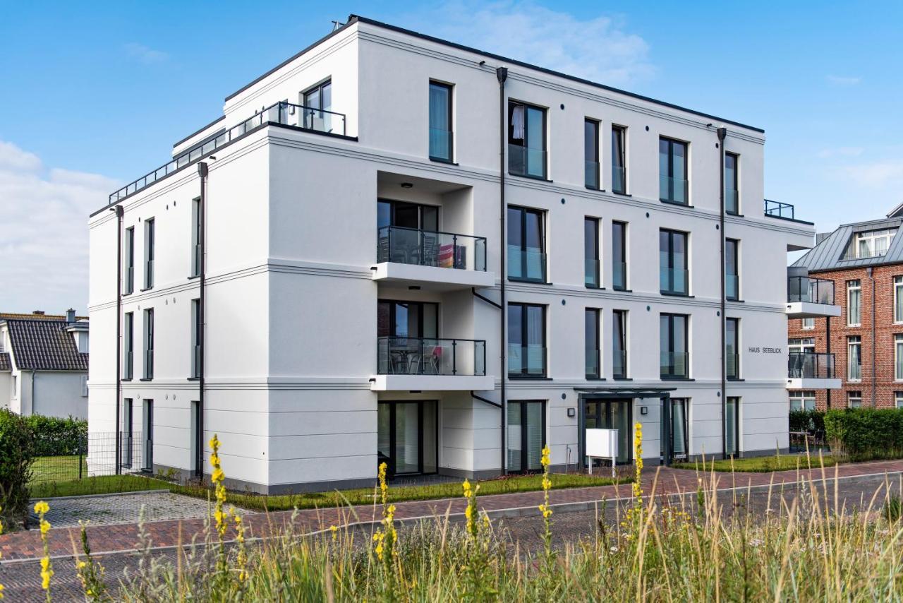 Ferienwohnung Penthouse Wangerooge, gigantischer Meerblick Exterior foto